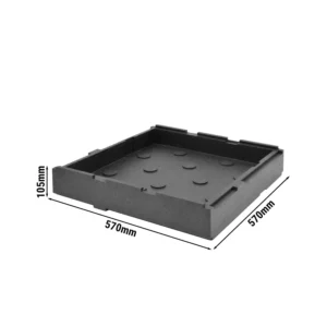 Pizza System Family základňa – 570×570×105 mm