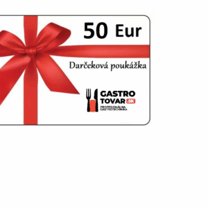 Darčeková poukážka - hodnota 50 €