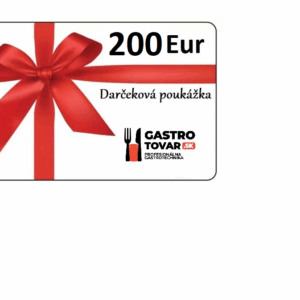 Darčeková poukážka - hodnota 200 €