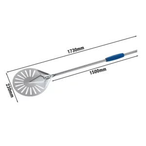 Pizza lopata z nerezovej – Ø 23 cm, perforovaná
