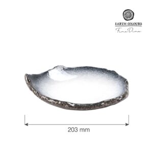 Hodvábny prezentačný tanier – okrúhly, 203 mm