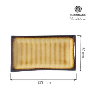 Hodvábny Tanier Obdĺžnikový – 272 × 150 mm