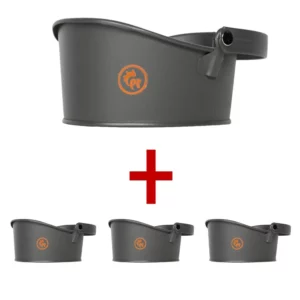 Servírovací košík – 4 ks, s rukoväťou