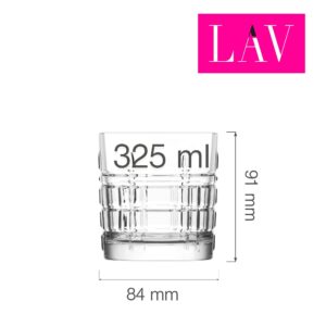 Pohár Brit na whisky – 325 ml