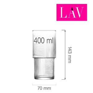 Vysoký pohár Helen long drink – 400 ml