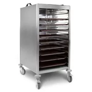 Vozíky na podnosy - zatvorené