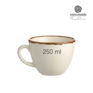 Vanilková šálka na kávu – objem 210 ml