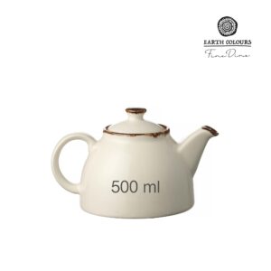 Vanilkový čajník – porcelán, 500 ml