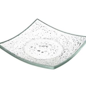 Fingerfood miska Štvorcová – priehľadné sklo, 80 × 80 mm