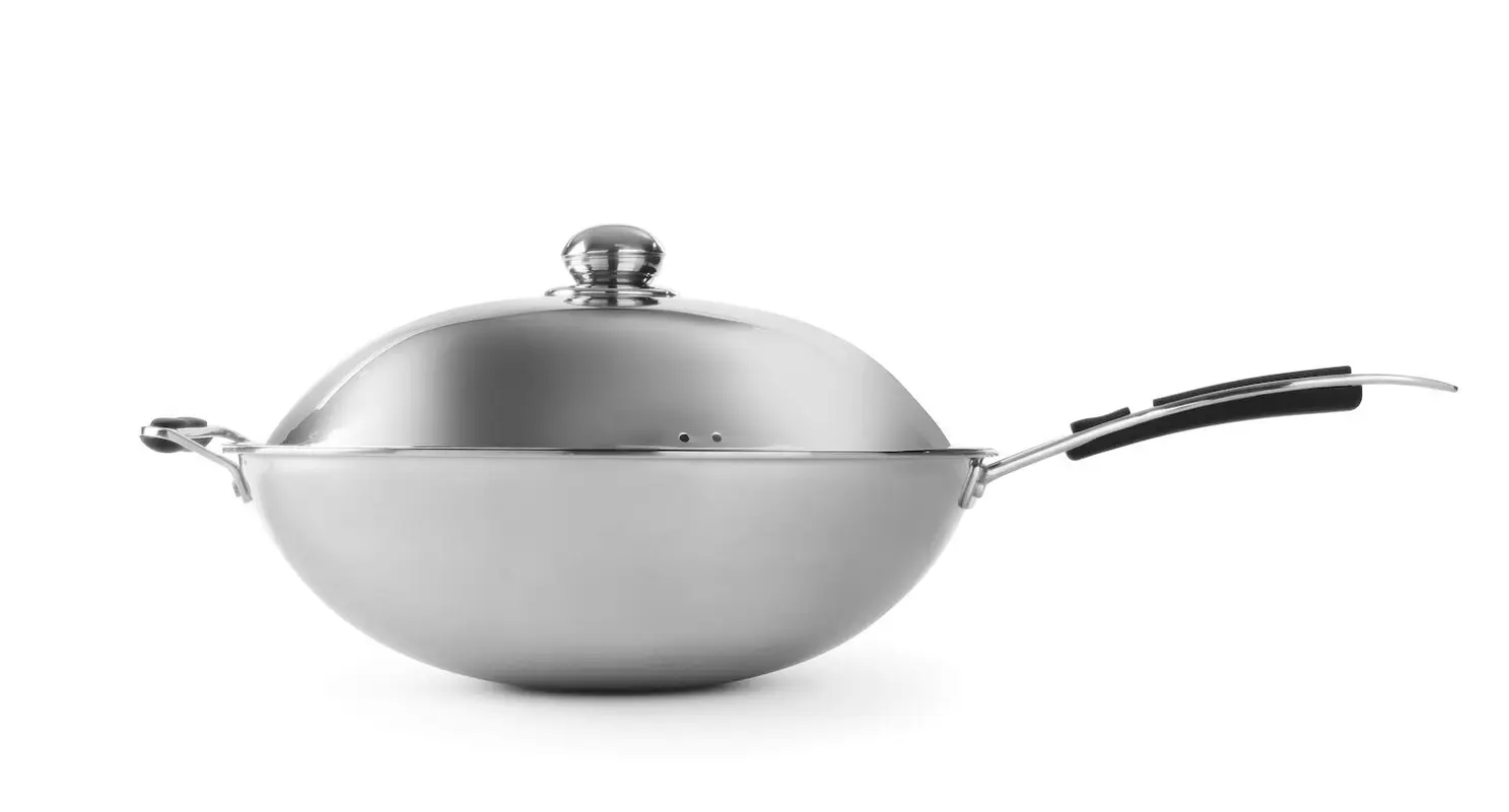 Profesionálna indukčná panvica Wok – HENDI Profi Line, ⌀360 x 180 mm