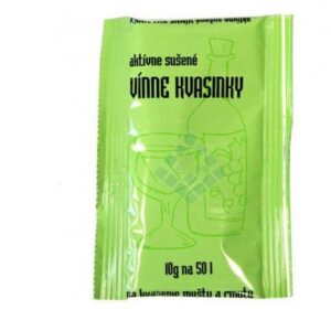 Vínne kvasinky - univerzálne, 10 g na 50 l