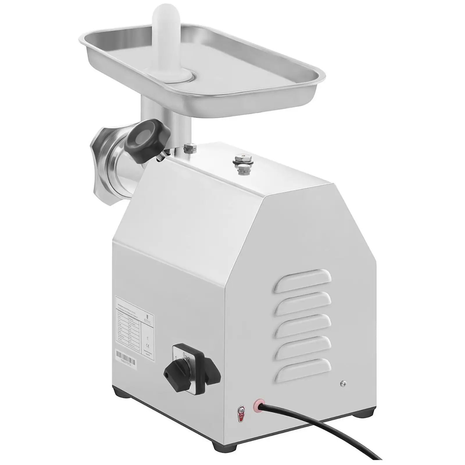 Profesionálny mlynček na mäso — 850 W, 140 kg/h | RCFW 140-850ECO – Obrázok 3