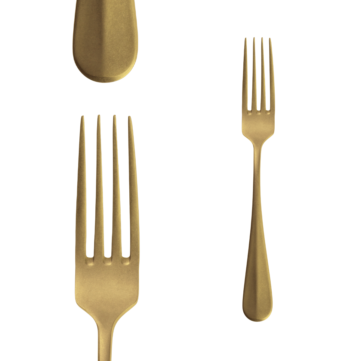 Príbor – zlatá vidlička, 203 mm, 1 ks – Obrázok 3