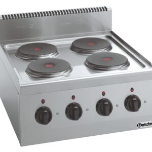 Bertos S600 elektrický sporák, 4 platne, podestavba