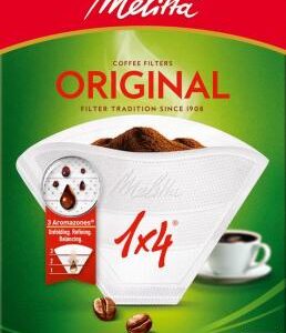 Filtre do kávovaru – Melitta Original, 1x4, 40 ks