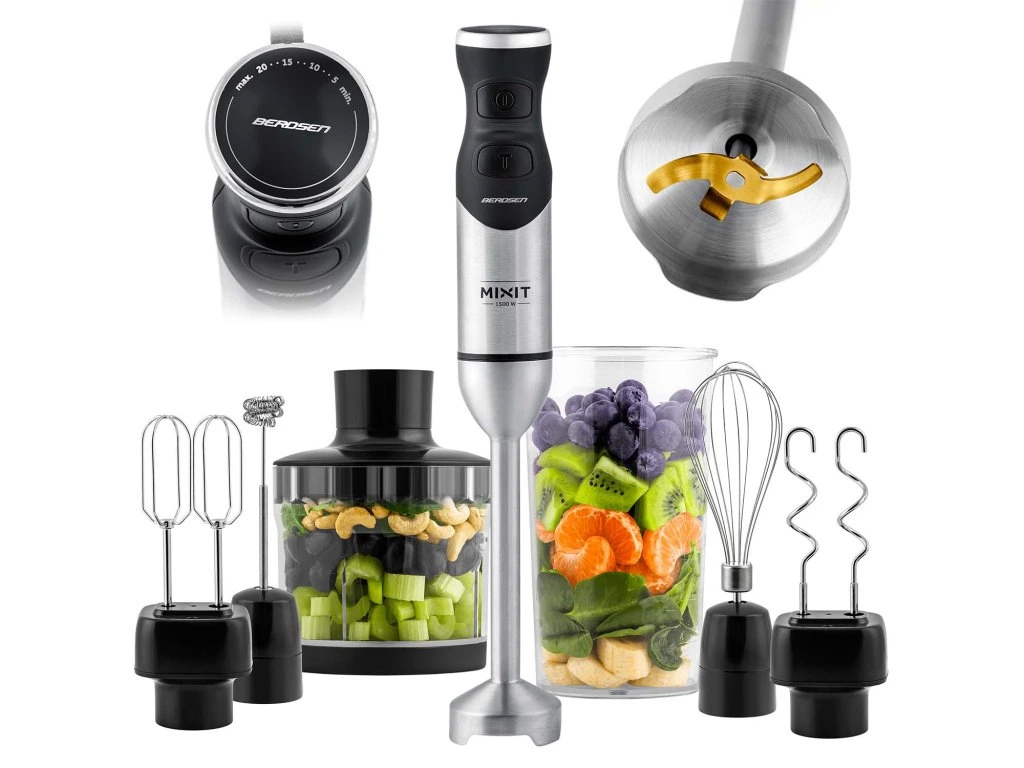 Výkonný ručný mixér — 1500 W, BD-753 Berdsen
