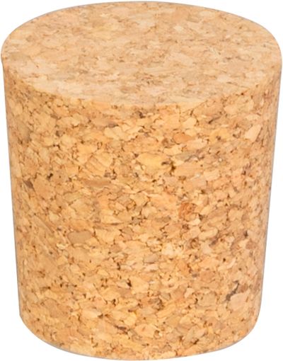Korková kónická zátka Strend Pro — na 5 l demižón, 35 x 35/30 mm