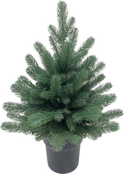 Vianočný stromček – MagicHome Firian, 3D, jedľa v kvetináči, 60 cm