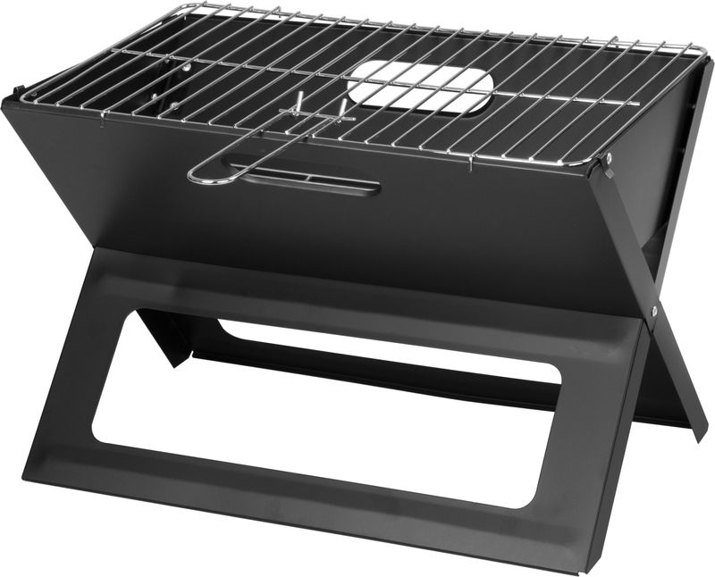 Sklápací gril – Strend Pro Practic, BBQ, na drevené uhlie, 450x330x350 mm