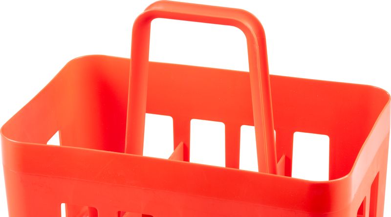 Prenosný kôš ICS M32206 - košík na fľaše, prepravka s rúčkou na 6 fliaš – Obrázok 2