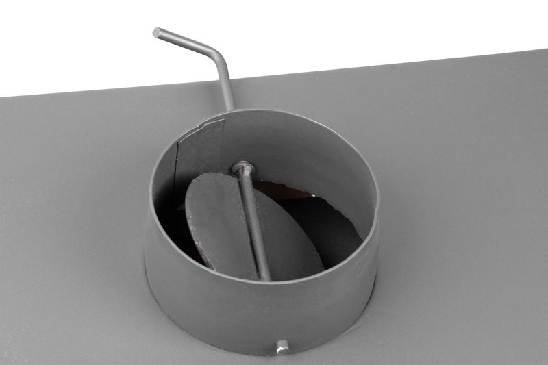 Keramické krbové kachle Nova Ceramic — biele, dymovod 120 mm, 7,5 kW – Obrázok 3