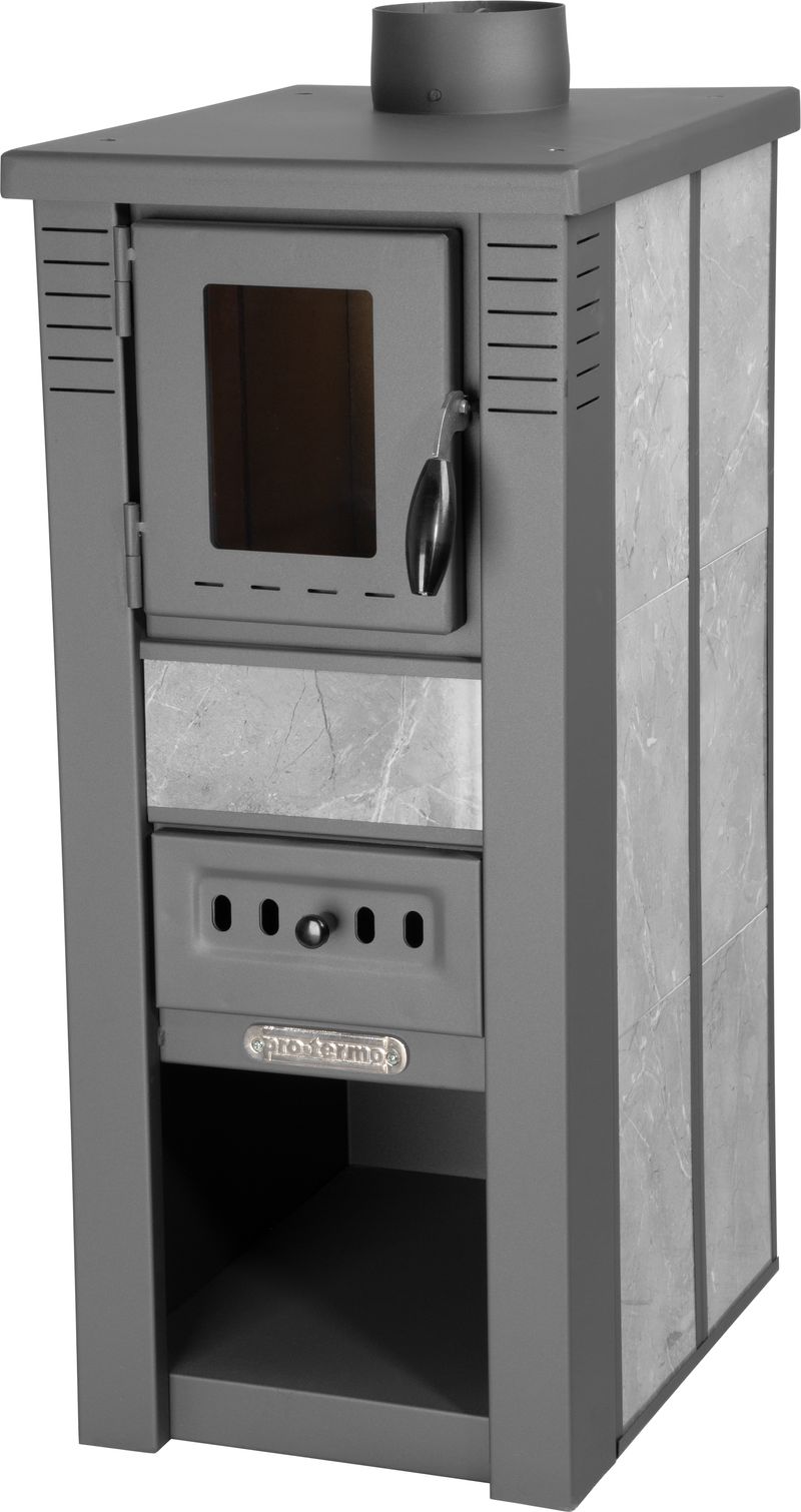 Keramické krbové kachle Pro LAVA Ceramic — šedé, dymovod 120 mm, 6,5 kW – Obrázok 6
