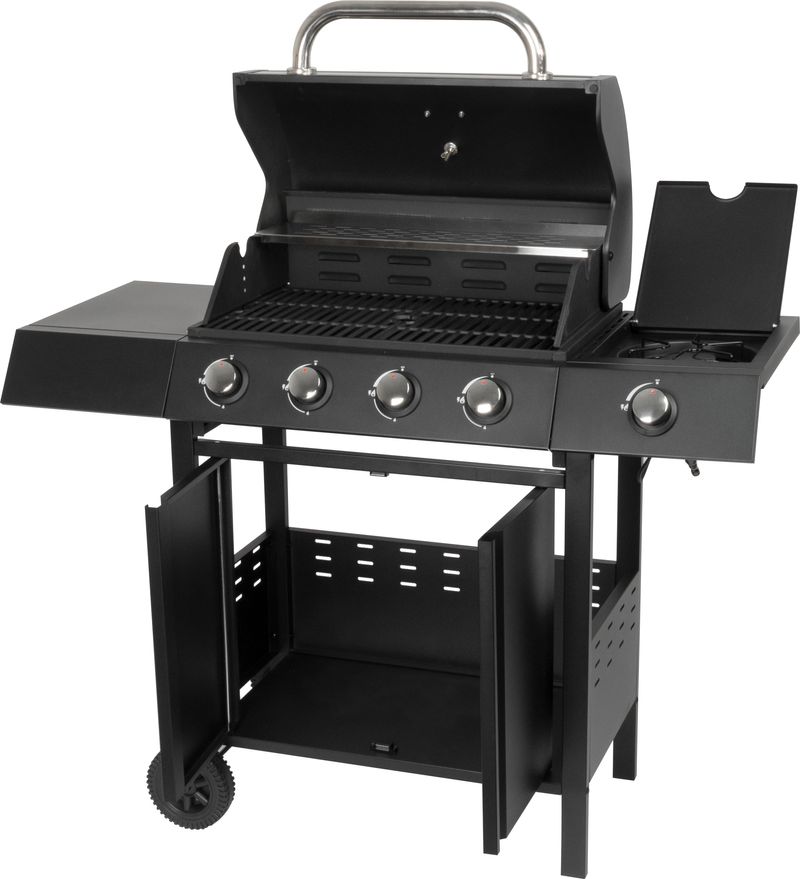Plynový gril – Strend Pro Gordon, BBQ, 4+1 horáky – Obrázok 4