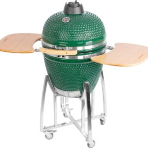 Zelený gril – Strend Pro Kamado Egg 21", priemer 46,7 cm, grilovacia výška 91 cm, 130x73x122 cm
