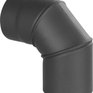 Dymové komínové koleno – HS.EX, hrubostenné, nastaviteľný uhol 0-90°, priemer 200 mm, hrúbka plechu 2,0 mm