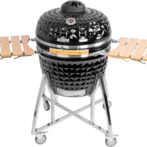 Čierny gril – Strend Pro Kamado Egg 26", na drevené uhlie