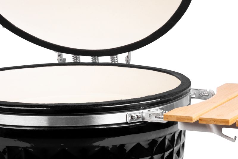 Čierny gril – Strend Pro Kamado Egg 26", na drevené uhlie – Obrázok 8