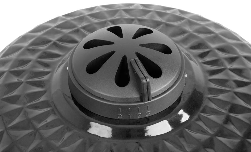 Čierny gril – Strend Pro Kamado Egg 26", na drevené uhlie – Obrázok 6