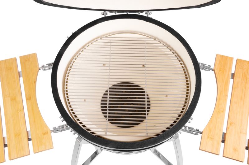 Čierny gril – Strend Pro Kamado Egg 26", na drevené uhlie – Obrázok 9