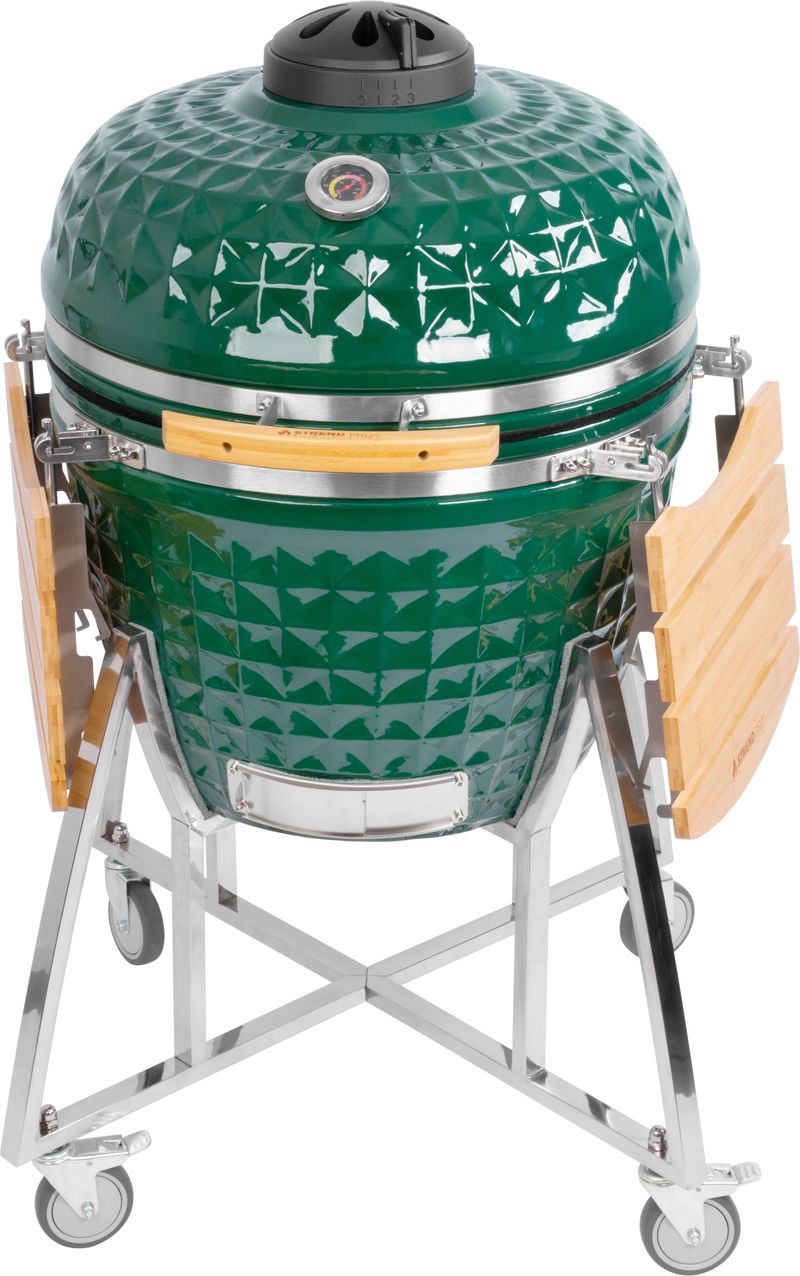Zelený gril – Strend Pro Kamado Egg 26", na drevené uhlie – Obrázok 8
