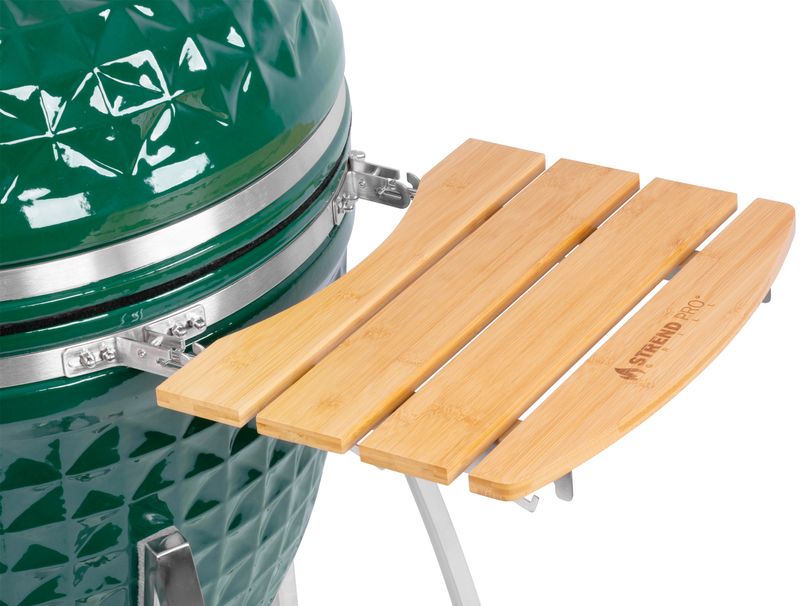 Zelený gril – Strend Pro Kamado Egg 26", na drevené uhlie – Obrázok 3