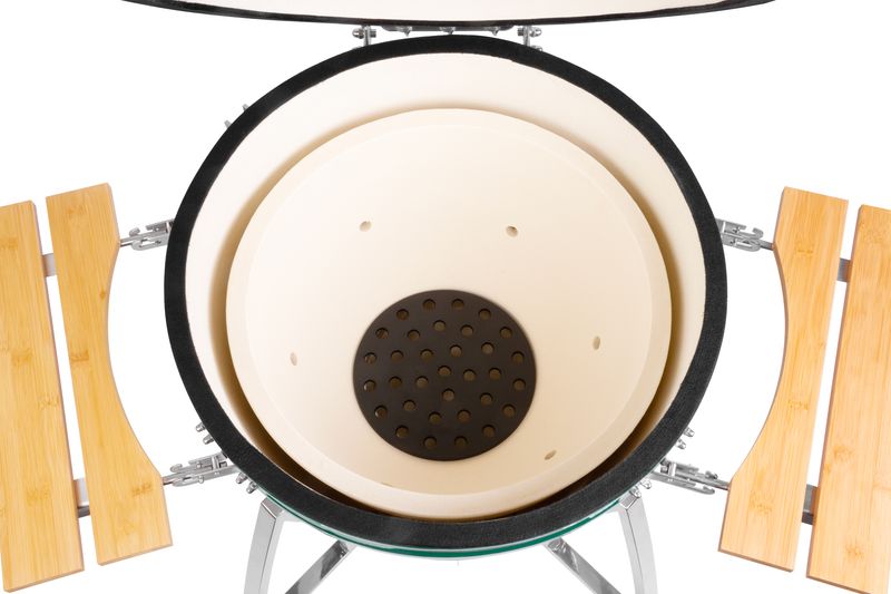 Zelený gril – Strend Pro Kamado Egg 26", na drevené uhlie – Obrázok 7