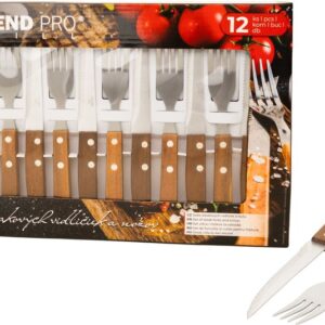 Sada steakových príborov – Strend Pro Grill (12 dielna)