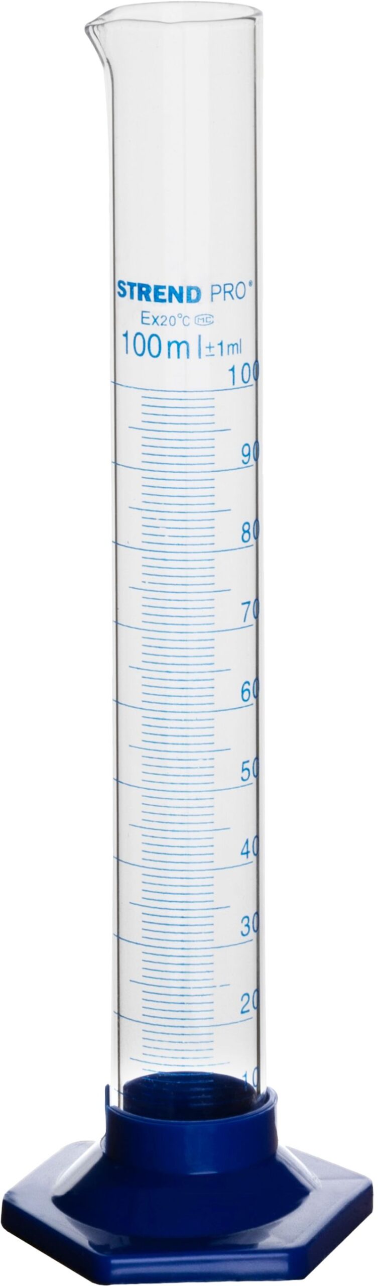 Odmerný valec Strend Pro - 100 ml, sklenený