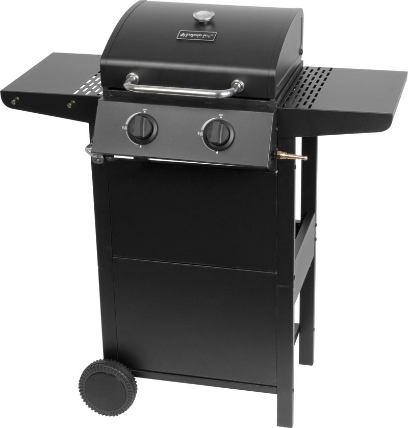 Plynový gril – Strend Pro Andora, BBQ, 2 horáky