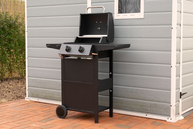 Plynový gril – Strend Pro Andora, BBQ, 2 horáky – Obrázok 9