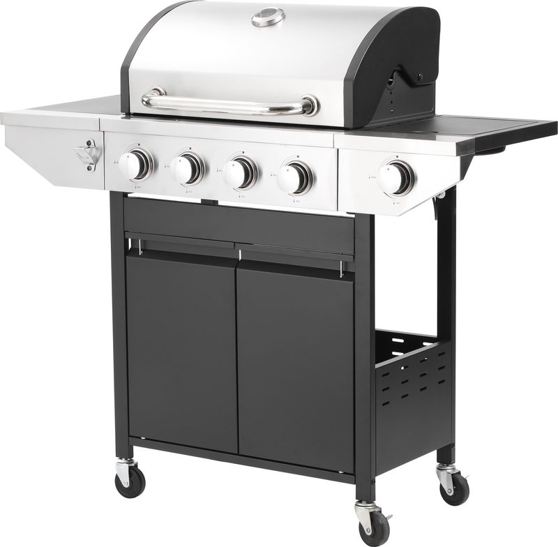 Plynový gril – Strend Pro Parma, BBQ, 4+1 horáky