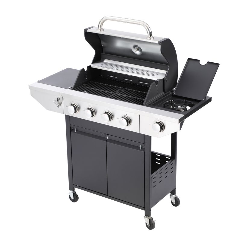 Plynový gril – Strend Pro Parma, BBQ, 4+1 horáky – Obrázok 11