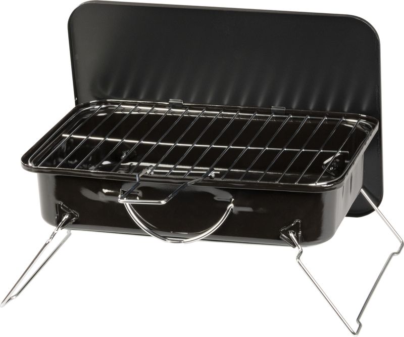 Prenosný gril – Strend Pro Paolo, BBQ, na drevené uhlie, 37x27x17 cm