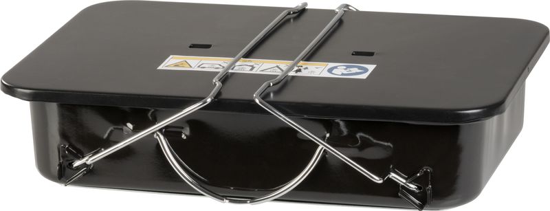 Prenosný gril – Strend Pro Paolo, BBQ, na drevené uhlie, 37x27x17 cm – Obrázok 3