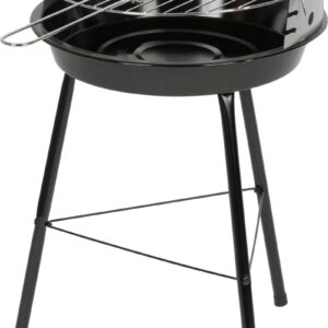 Prenosný gril – Strend Pro Fabio, BBQ, na drevené uhlie, 38x38x55 cm
