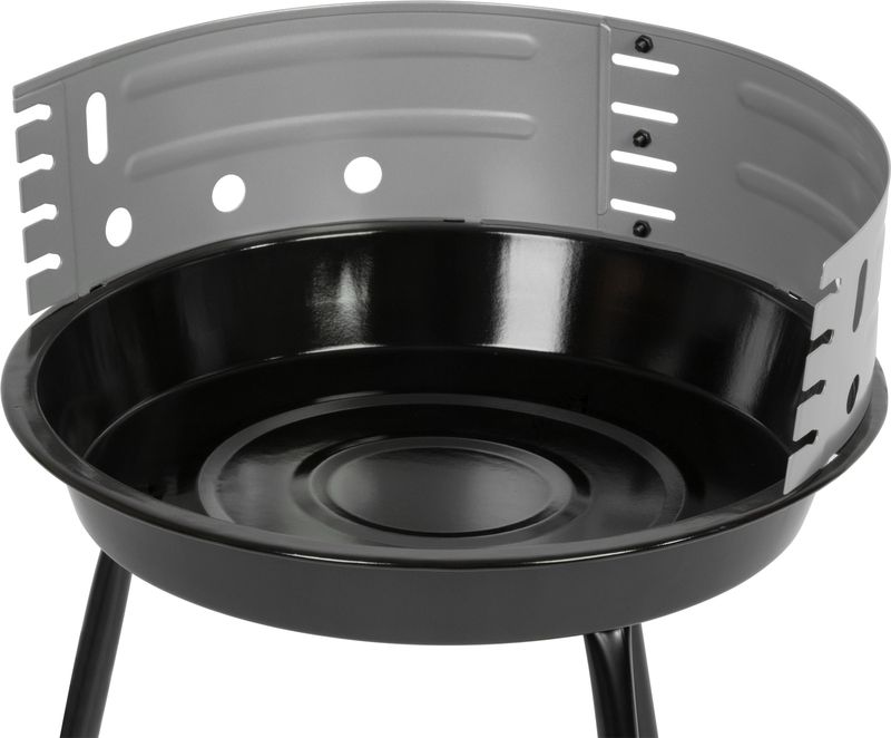 Prenosný gril – Strend Pro Fabio, BBQ, na drevené uhlie, 38x38x55 cm – Obrázok 6
