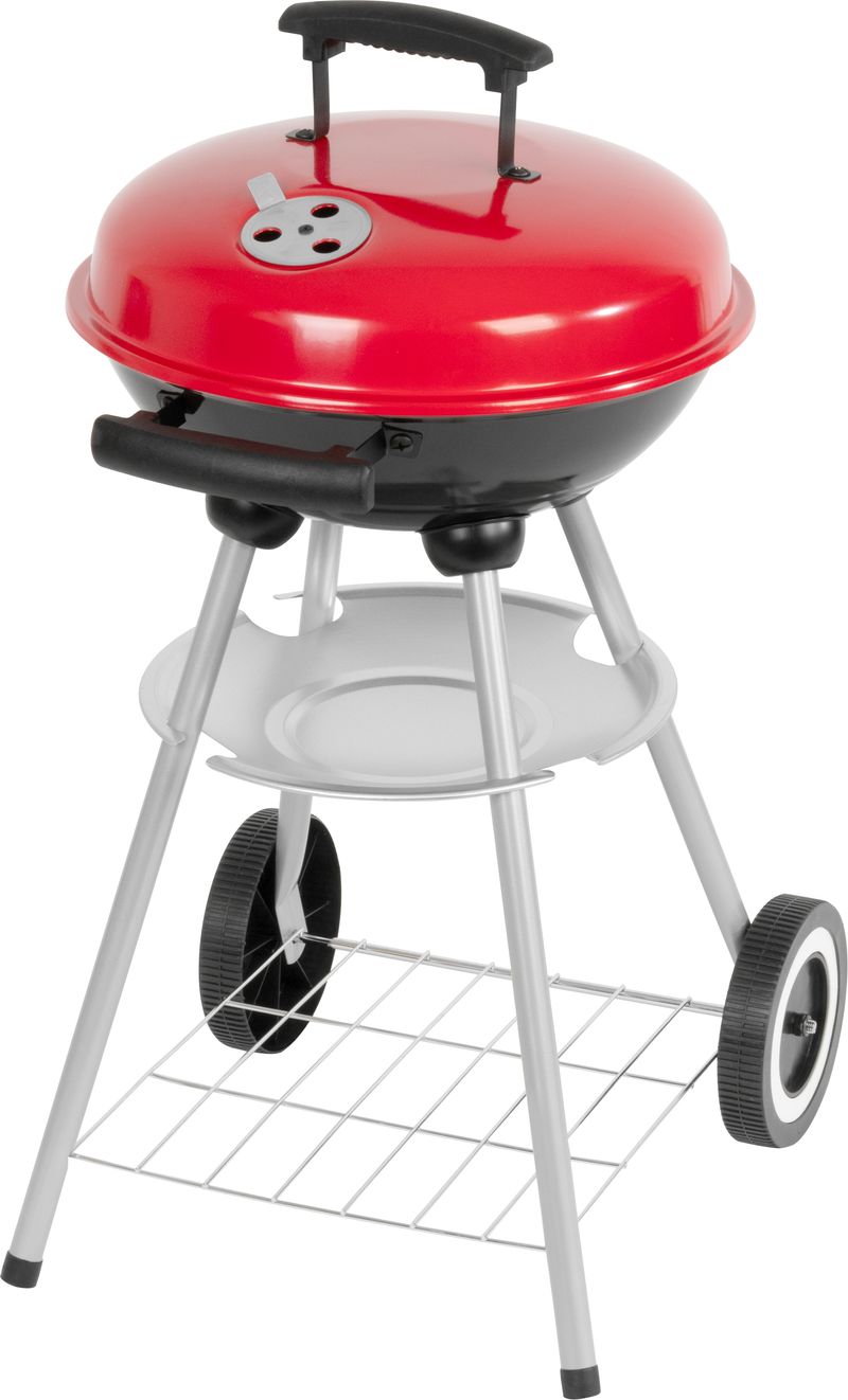 Prenosný gril – Strend Pro Pluto, BBQ, na drevené uhlie, 36x46,5x71 cm – Obrázok 4