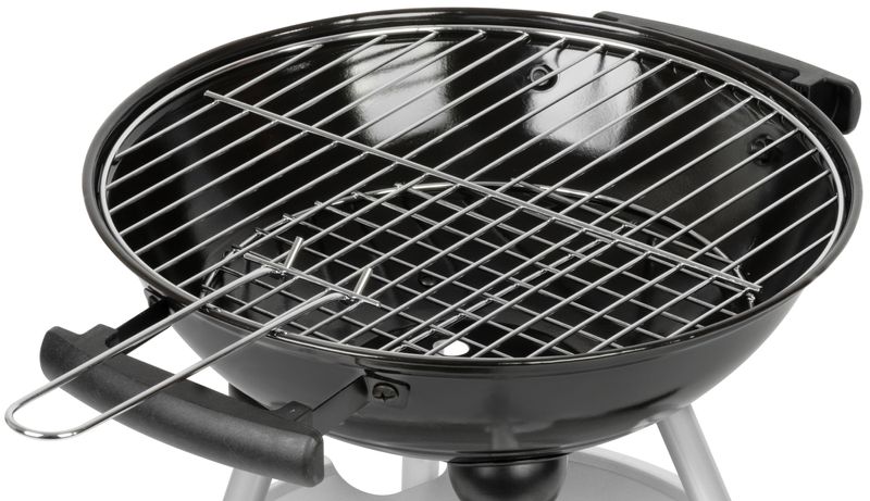 Prenosný gril – Strend Pro Pluto, BBQ, na drevené uhlie, 36x46,5x71 cm – Obrázok 3