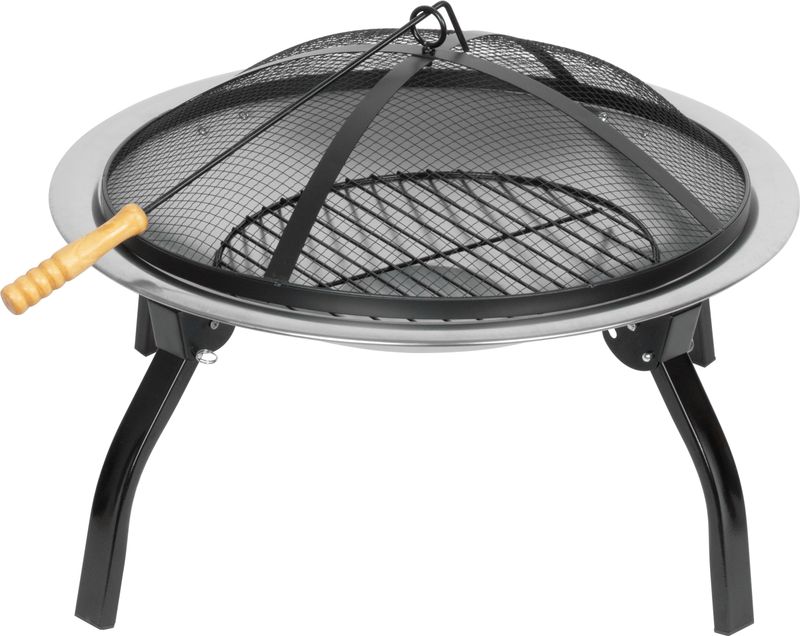 Kovové ohnisko – Strend Pro Mara, BBQ, okrúhle, 57x57x40 cm – Obrázok 3