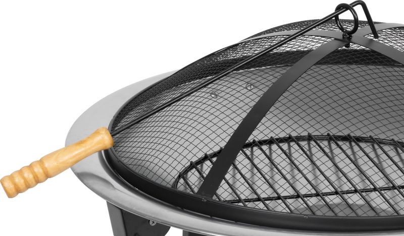 Kovové ohnisko – Strend Pro Mara, BBQ, okrúhle, 57x57x40 cm – Obrázok 5